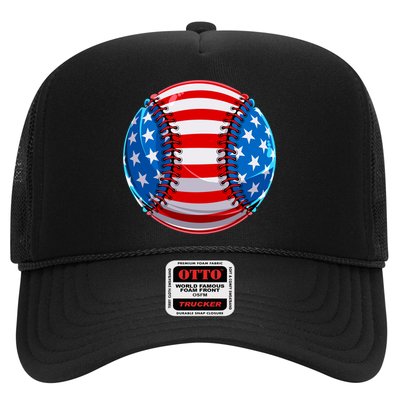American Flag Baseball Gift 4th Of July Usa Flag Baseball Gift Hat