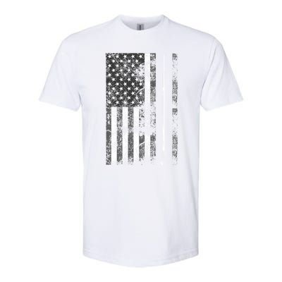 American Flag Billiard Stick Cute Table Game Funny Usa Gift Cool Gift Softstyle® CVC T-Shirt