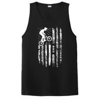 American Flag BMX Clothing BMX Rider Vintage BMX PosiCharge Competitor Tank