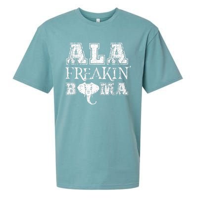 Ala Freakin Bama Alabama Sueded Cloud Jersey T-Shirt