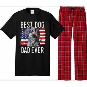 American Flag Best Dog Dad Ever Boykin Spaniel Usa Pajama Set