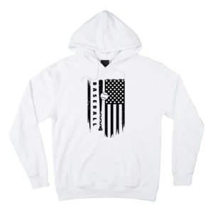 American Flag Baseball Apparel Baseball Hoodie