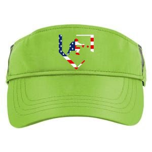 American Flag Baseball Catcher Gear Baseballin Gift Adult Drive Performance Visor