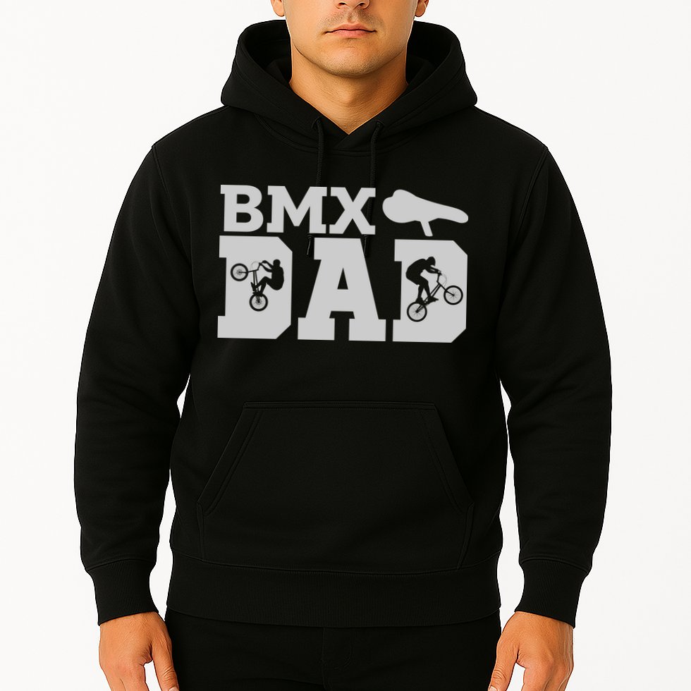 American Flag BMX Clothing BMX Rider Vintage BMX Gift Cycling Hoodie