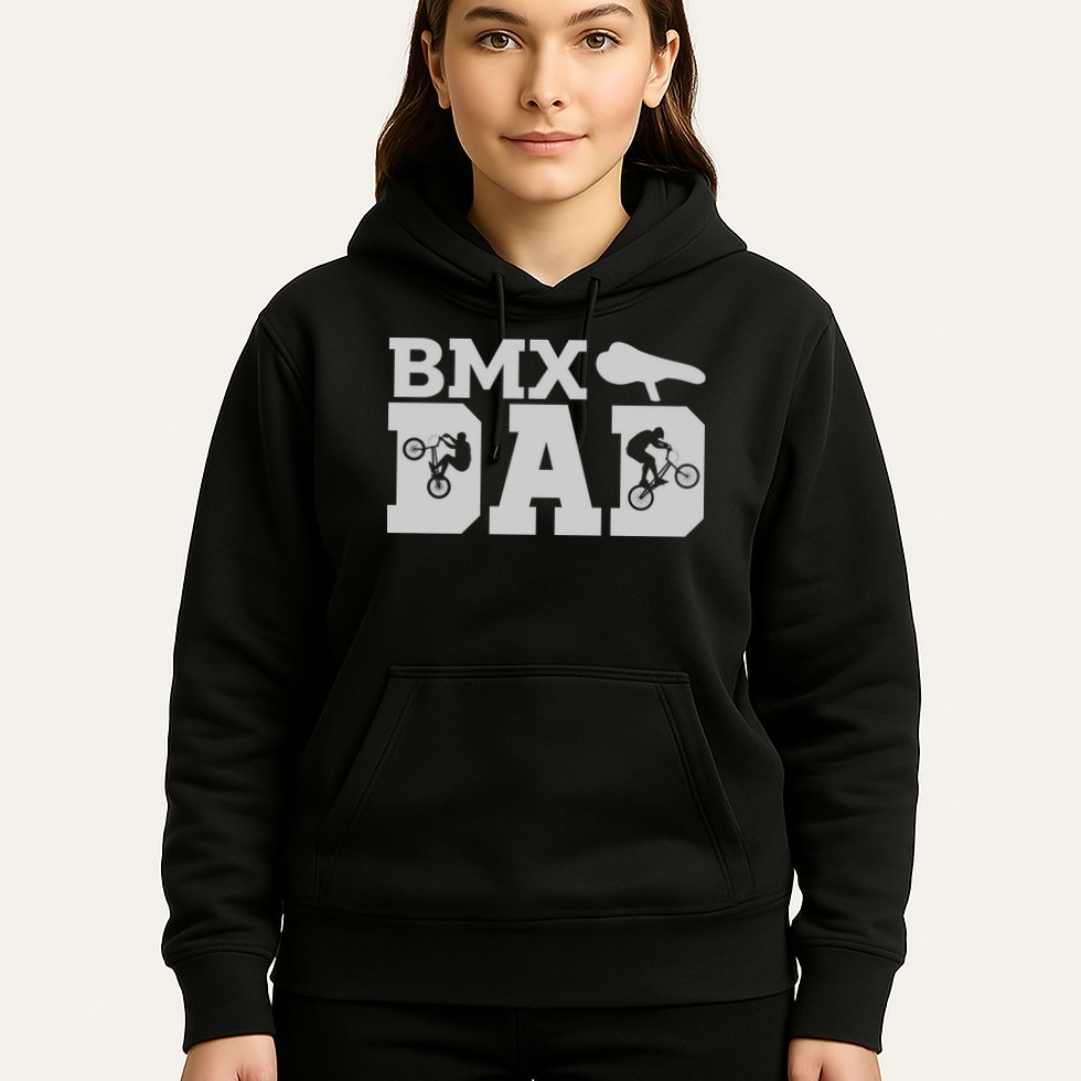 American Flag BMX Clothing BMX Rider Vintage BMX Gift Cycling Hoodie