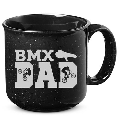 American Flag BMX Clothing BMX Rider Vintage BMX Gift Cycling 15oz Campfire Ceramic Mug