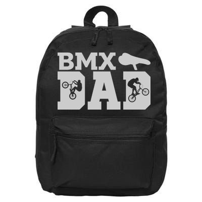 American Flag BMX Clothing BMX Rider Vintage BMX Gift Cycling 16 in Basic Backpack