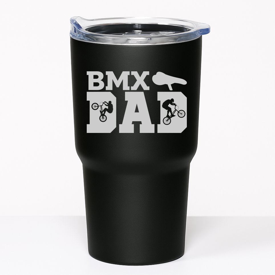 American Flag BMX Clothing BMX Rider Vintage BMX Gift Cycling Tumbler