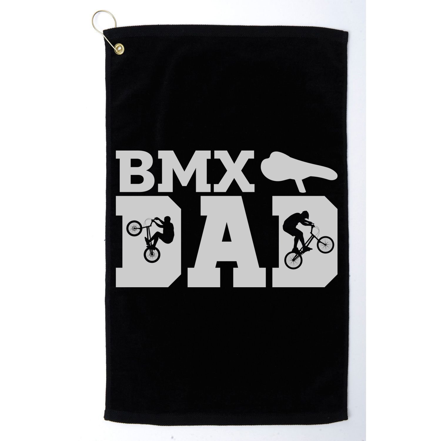 American Flag BMX Clothing BMX Rider Vintage BMX Gift Cycling Golf Towel