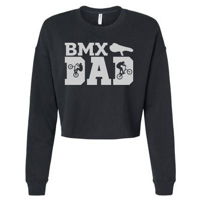 American Flag BMX Clothing BMX Rider Vintage BMX Gift Cycling Cropped Pullover Crew