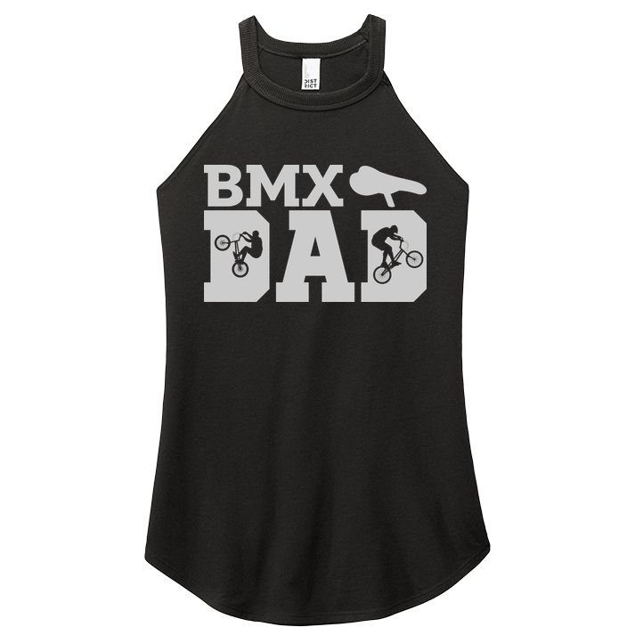 American Flag BMX Clothing BMX Rider Vintage BMX Gift Cycling Women's Perfect Tri Rocker Tank
