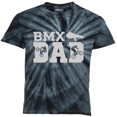 American Flag BMX Clothing BMX Rider Vintage BMX Gift Cycling Kids Tie-Dye T-Shirt