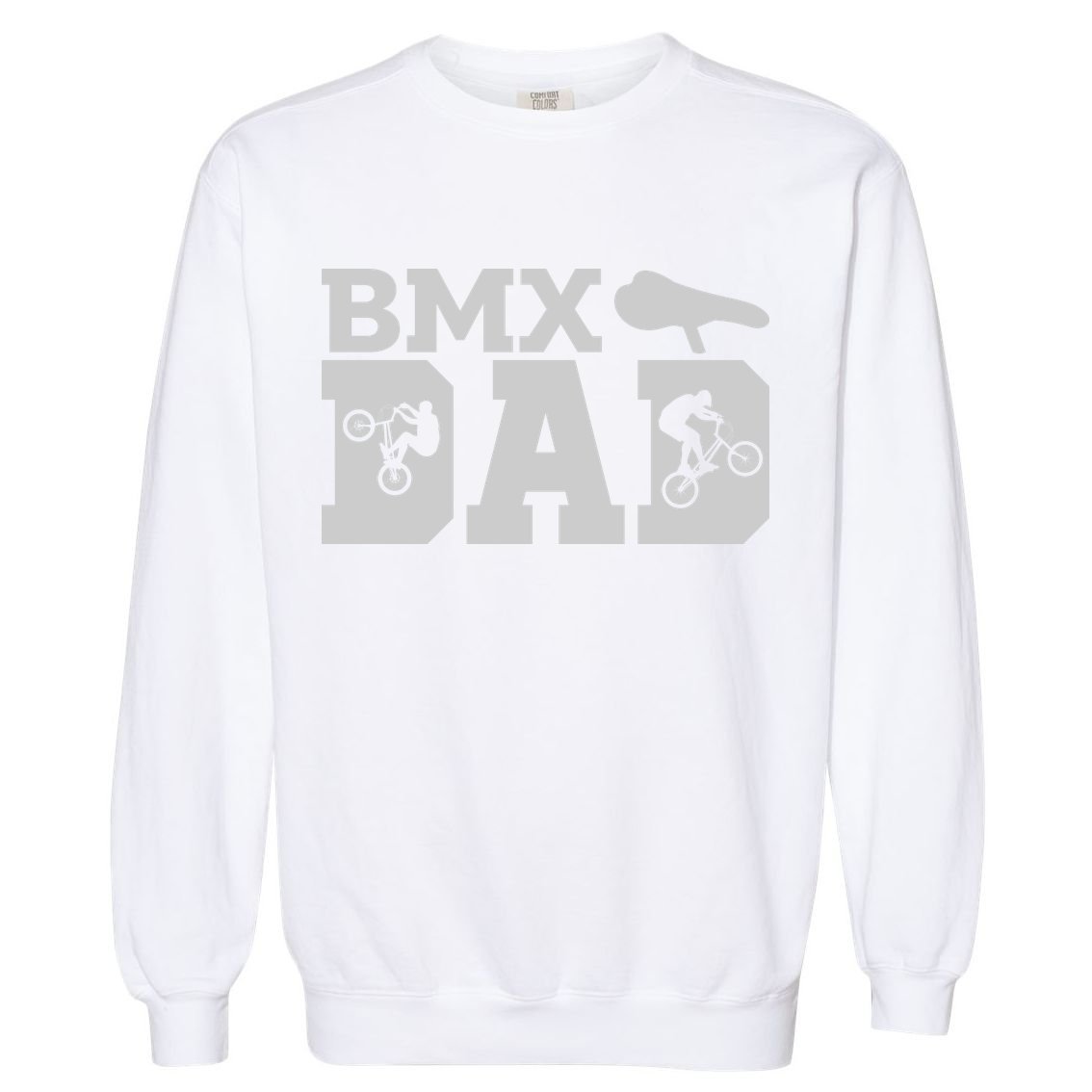 American Flag BMX Clothing BMX Rider Vintage BMX Gift Cycling Garment-Dyed Sweatshirt