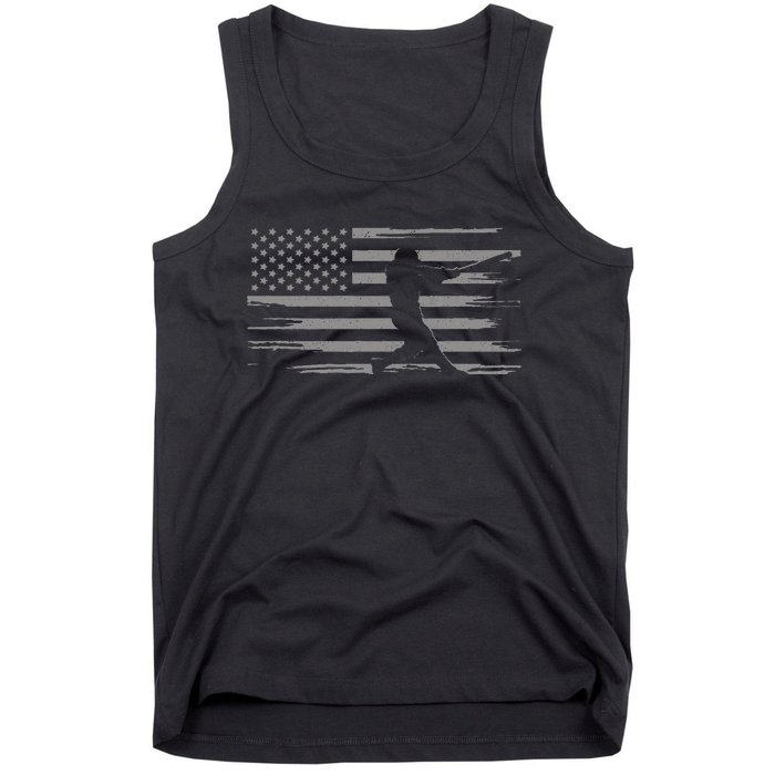 American Flag Baseball Apparel Baseball Tank Top