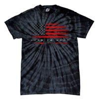 American Flag Basketball Apparel funny Basketball Tie-Dye T-Shirt