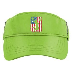 American Flag Basketball Apparel funny Basketball Adult Drive Performance Visor