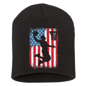 American Flag Basketball Apparel funny Basketball Short Acrylic Beanie