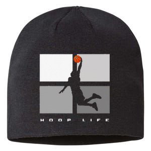 American Flag Basketball Apparel funny Basketball Sustainable Beanie