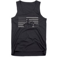 American Flag Biker Motorcycle Tank Top