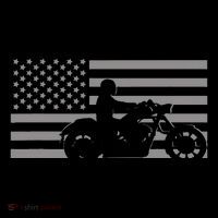 American Flag Biker Motorcycle Tank Top