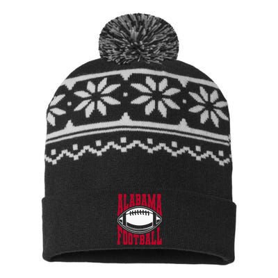 Alabama Football Bama Alabama Love Home State USA-Made Snowflake Beanie