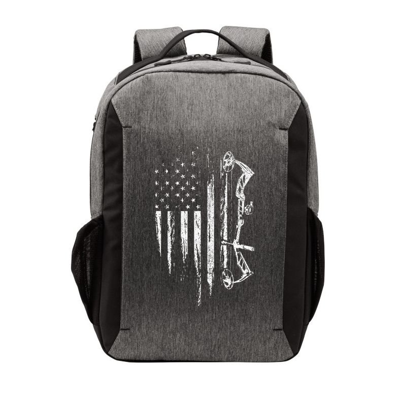 American Flag Bowhunting Bow Archery Gift For Deer Hunter Vector Backpack