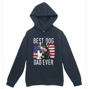 American Flag Best Dog Dad Ever German Shepherd Dogs Usa Urban Pullover Hoodie