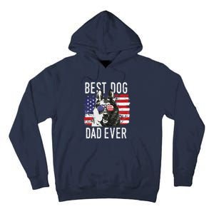 American Flag Best Dog Dad Ever German Shepherd Dogs Usa Tall Hoodie