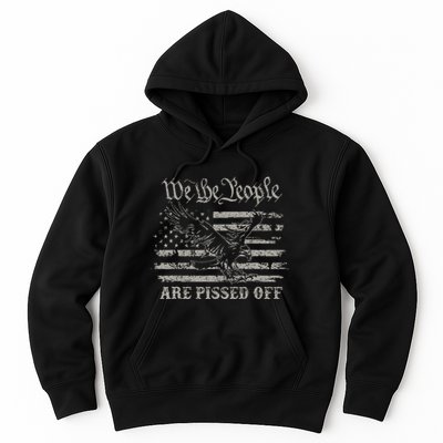 American Flag Bald Eagle We The People Are Pissed Off Hoodie