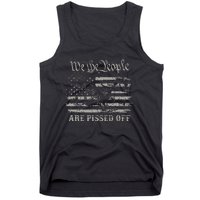 American Flag Bald Eagle We The People Are Pissed Off Tank Top