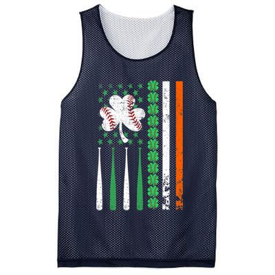 American Flag Baseball St Patricks Day Shamrock Lucky Clover Mesh Reversible Basketball Jersey Tank