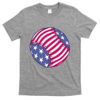 American Flag Baseball Lover T-Shirt