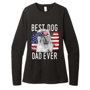 American Flag Best Dog Dad Ever Brussels Griffon Usa Womens CVC Long Sleeve Shirt