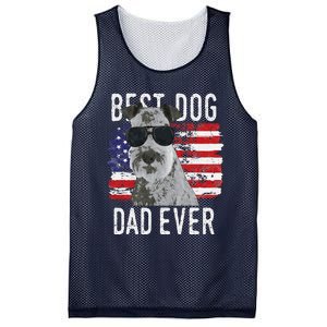 American Flag Best Dog Dad Ever Lakeland Terriers Usa Mesh Reversible Basketball Jersey Tank