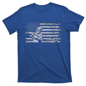 American Flag Baseball Cute Gift Baseball Gift T-Shirt