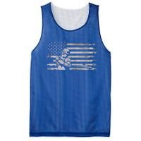 American Flag Baseball Cute Gift Baseball Gift Mesh Reversible Basketball Jersey Tank