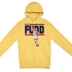 Azzi Fudd Basketball Player Team Lover Premium Pullover Hoodie