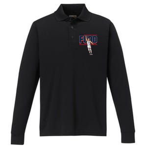 Azzi Fudd Basketball Player Team Lover Performance Long Sleeve Polo