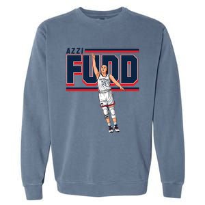 Azzi Fudd Basketball Player Team Lover Garment-Dyed Sweatshirt