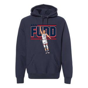 Azzi Fudd Basketball Player Team Lover Premium Hoodie