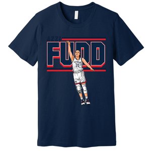 Azzi Fudd Basketball Player Team Lover Premium T-Shirt