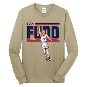 Azzi Fudd Basketball Player Team Lover Tall Long Sleeve T-Shirt