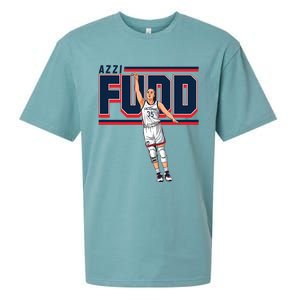 Azzi Fudd Basketball Player Team Lover Sueded Cloud Jersey T-Shirt