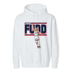 Azzi Fudd Basketball Player Team Lover Garment-Dyed Fleece Hoodie