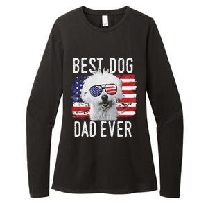 American Flag Best Dog Dad Ever Coton De Tulear Usa Womens CVC Long Sleeve Shirt