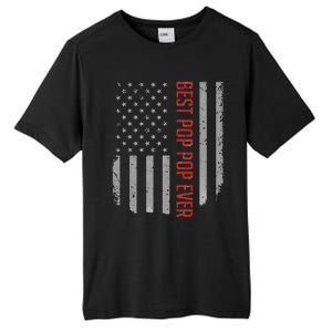 American Flag Best Pop Pop Ever Father's day Tall Fusion ChromaSoft Performance T-Shirt