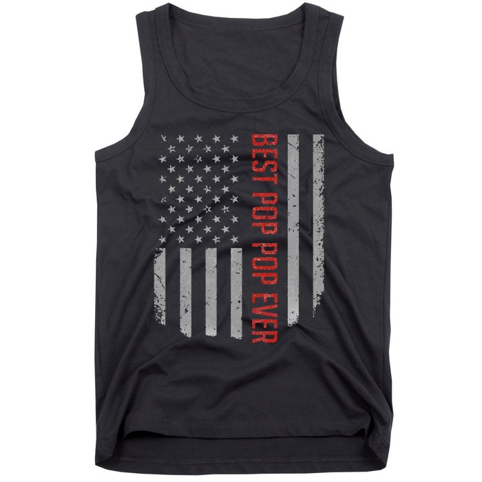 American Flag Best Pop Pop Ever Father's day Tank Top