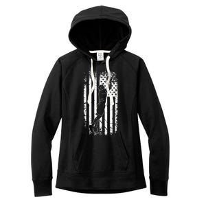 American Flag Basketball Apparel Basketball Women's Fleece Hoodie