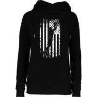 American Flag Basketball Apparel Basketball Womens Funnel Neck Pullover Hood