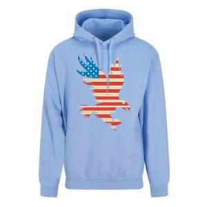 American Flag Bald Eagle Great Gift Funny Gift Usa Cute Gift Unisex Surf Hoodie